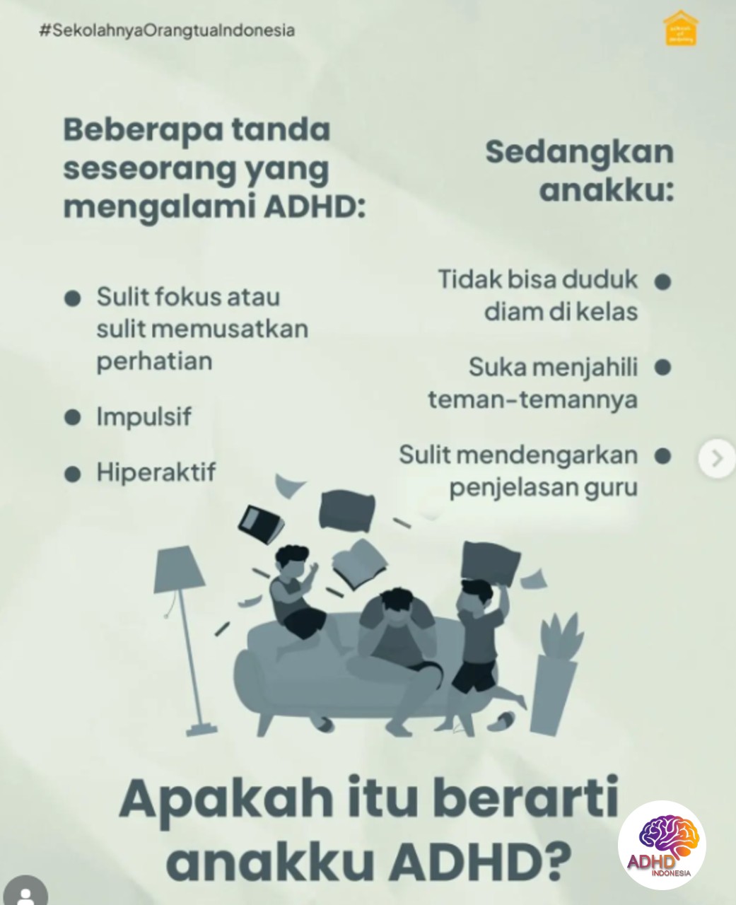 Ciri dan Gejala ADHD pada Anak Usia Dini di Kabupaten Sumenep
