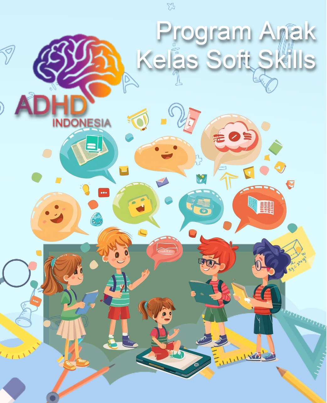 Program ADHD Indonesia Kabupaten Sumenep Kelas Soft Skills Anak ADHD