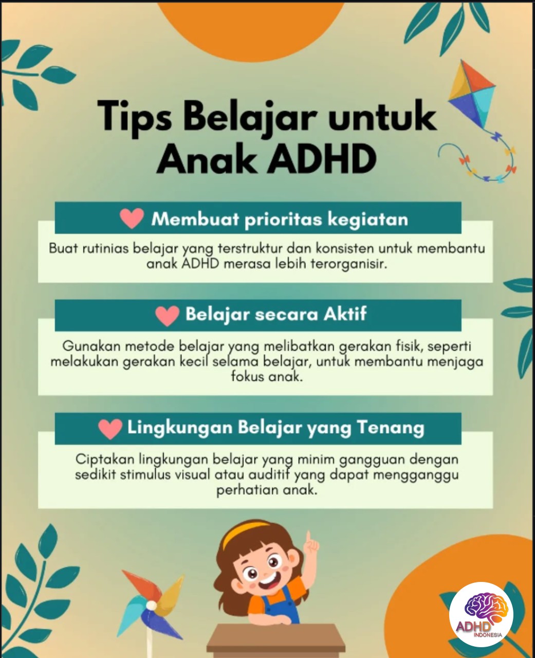 Strategi Belajar yang Cocok untuk Anak ADHD di Kabupaten Sumenep
